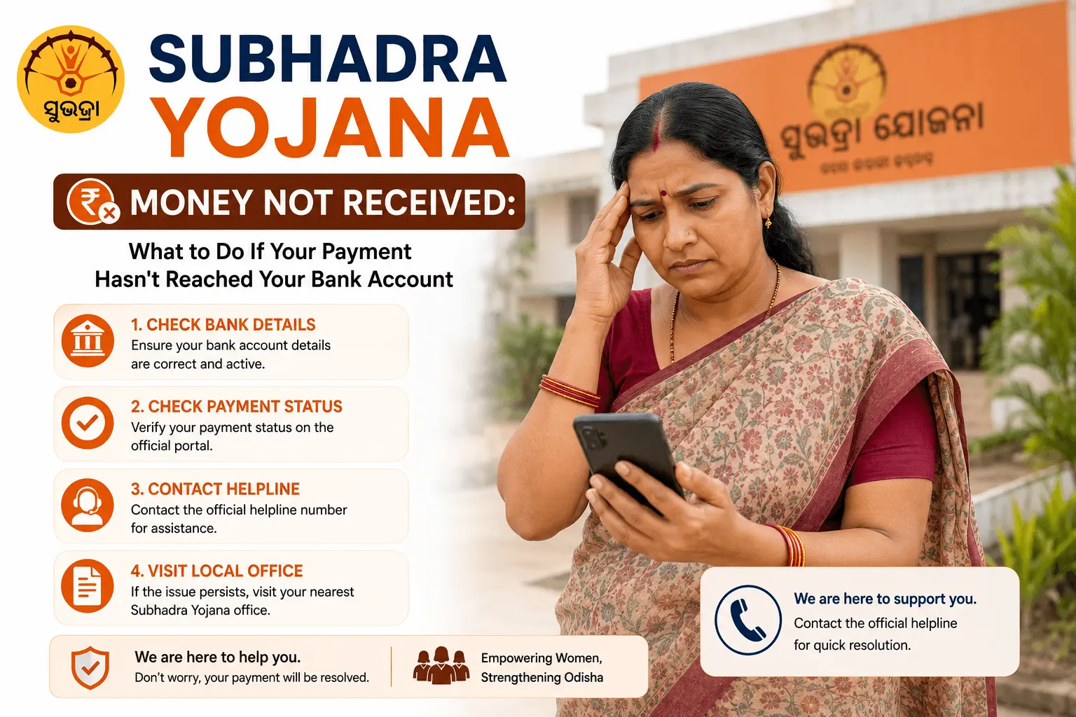 subhadra yojana payment pending issues